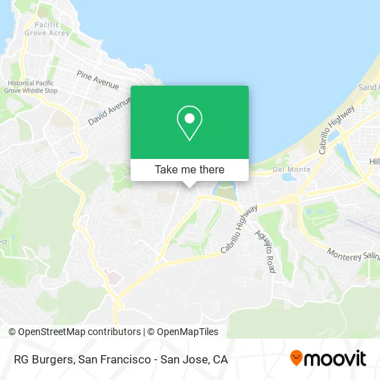 Mapa de RG Burgers