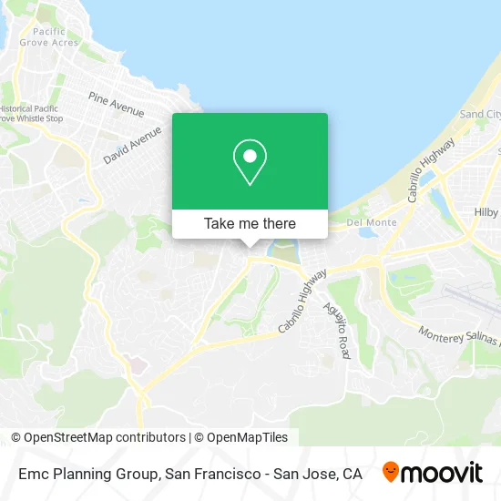 Mapa de Emc Planning Group