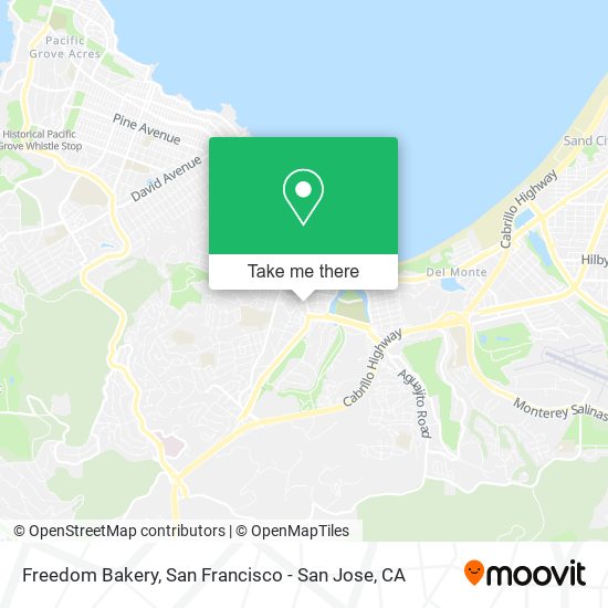 Mapa de Freedom Bakery