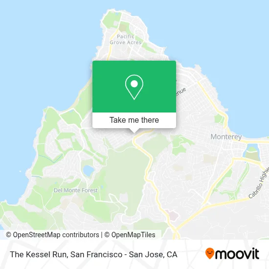 The Kessel Run map