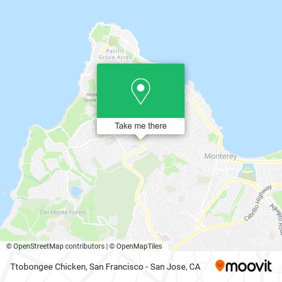 Mapa de Ttobongee Chicken