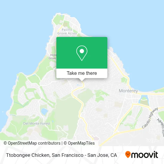Ttobongee Chicken map