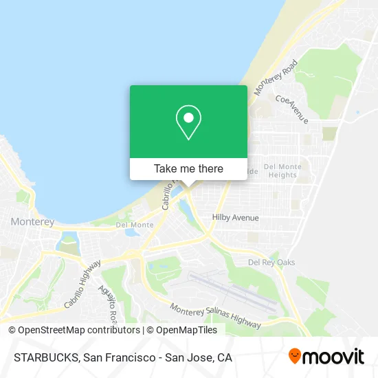 STARBUCKS map
