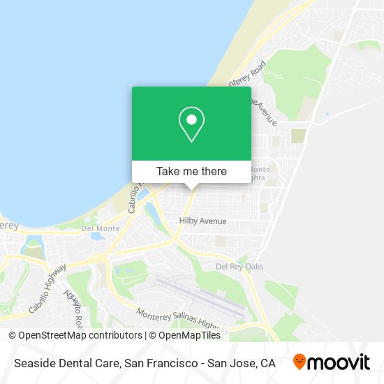Seaside Dental Care map