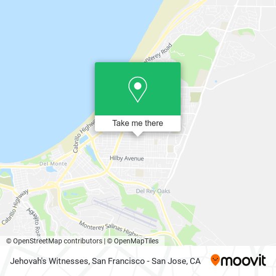 Jehovah's Witnesses map