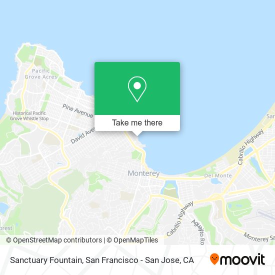 Sanctuary Fountain map