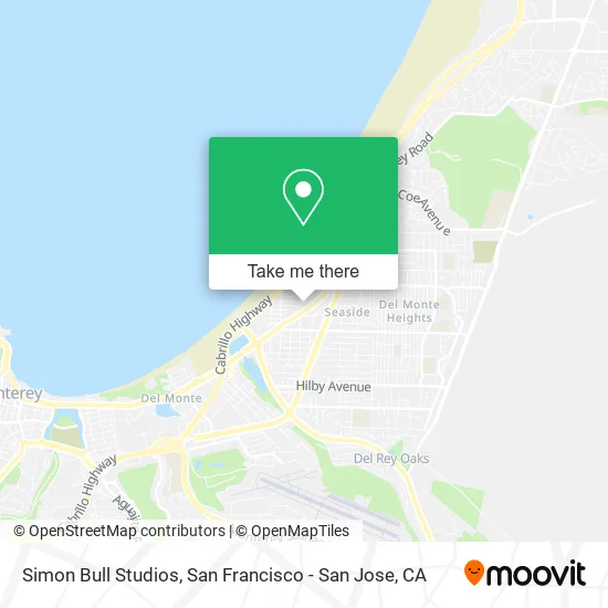 Mapa de Simon Bull Studios