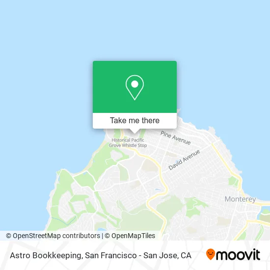 Astro Bookkeeping map