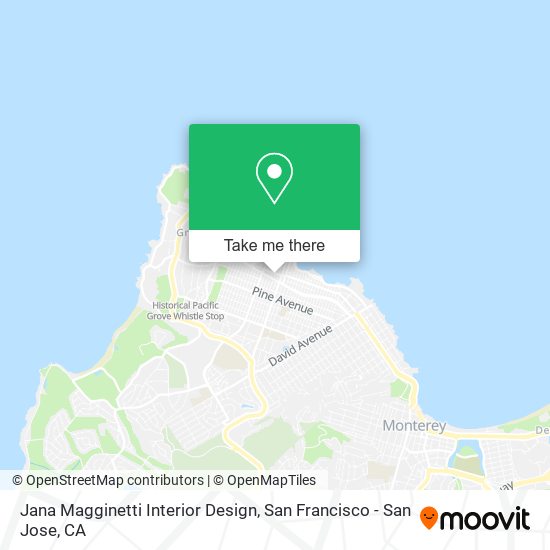 Jana Magginetti Interior Design map