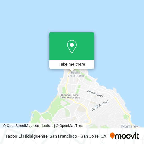 Mapa de Tacos El Hidalguense