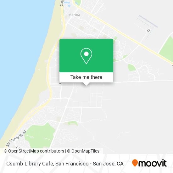 Csumb Library Cafe map