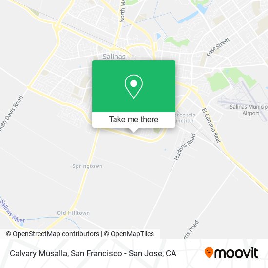 Mapa de Calvary Musalla