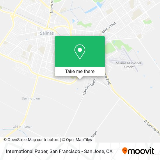 Mapa de International Paper