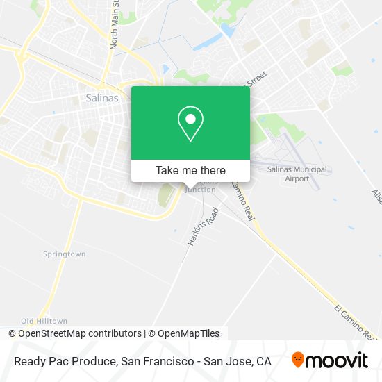 Ready Pac Produce map