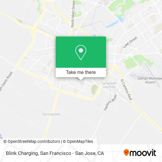 Mapa de Blink Charging