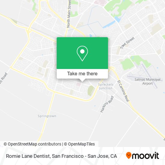 Romie Lane Dentist map
