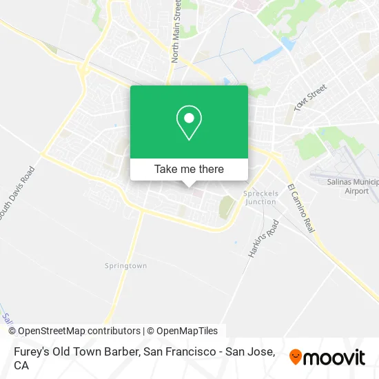 Mapa de Furey's Old Town Barber