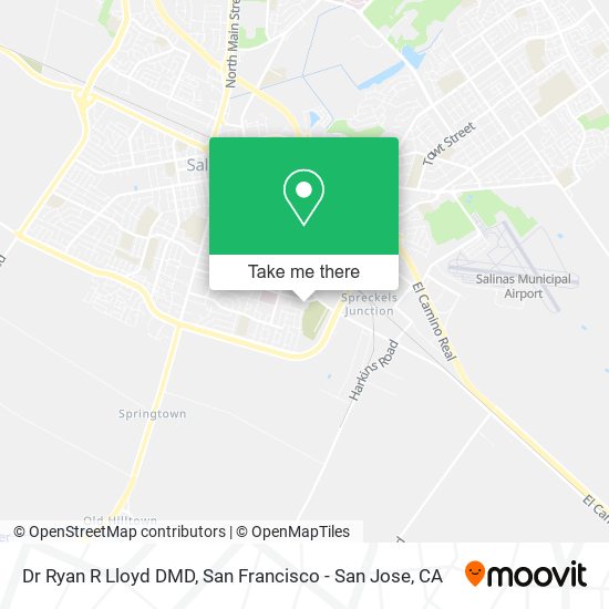 Dr Ryan R Lloyd DMD map