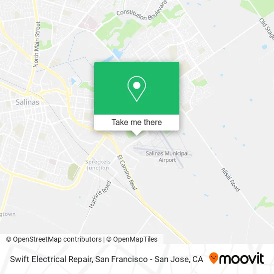 Swift Electrical Repair map