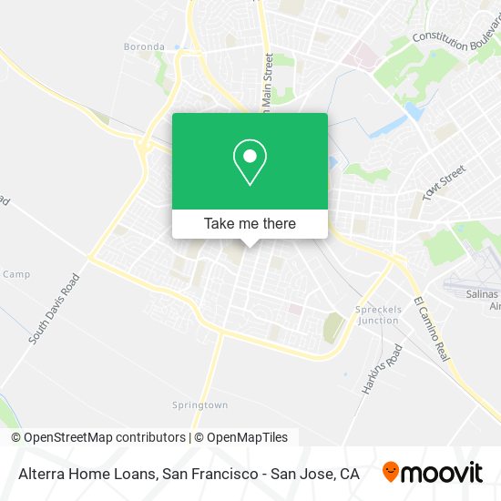 Mapa de Alterra Home Loans