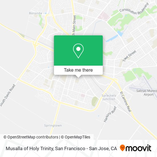 Musalla of Holy Trinity map