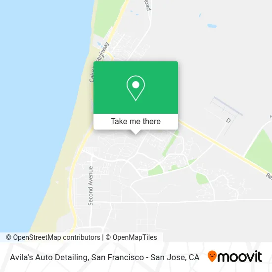 Avila's Auto Detailing map