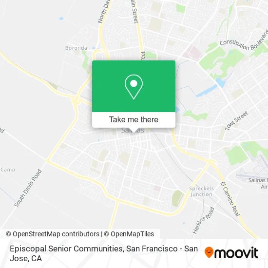Mapa de Episcopal Senior Communities