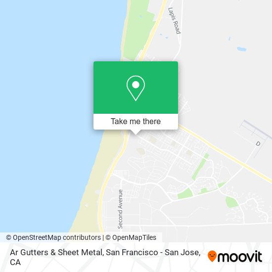 Ar Gutters & Sheet Metal map