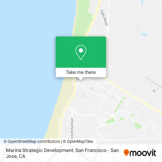 Marina Strategic Development map