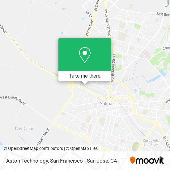 Mapa de Aston Technology