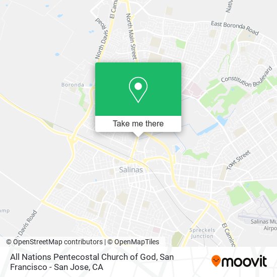 Mapa de All Nations Pentecostal Church of God