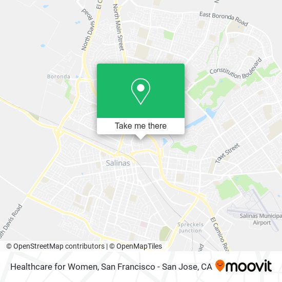 Mapa de Healthcare for Women