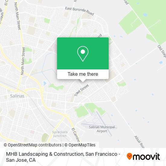 MHB Landscaping & Construction map