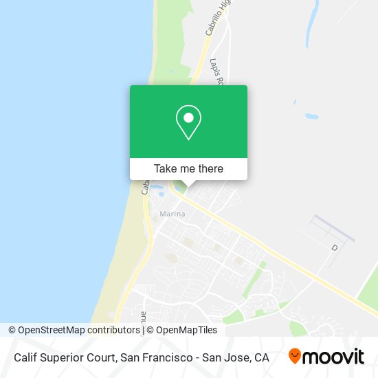 Mapa de Calif Superior Court