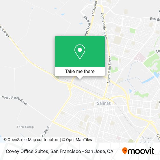 Mapa de Covey Office Suites