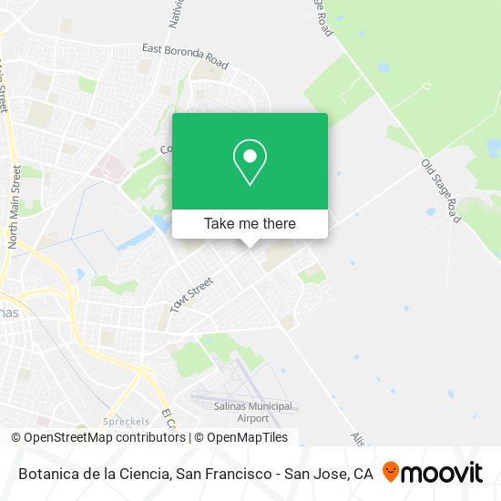 Botanica de la Ciencia map