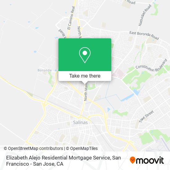 Mapa de Elizabeth Alejo Residential Mortgage Service
