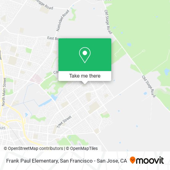 Frank Paul Elementary map