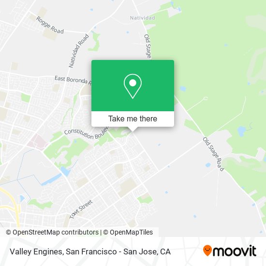 Mapa de Valley Engines