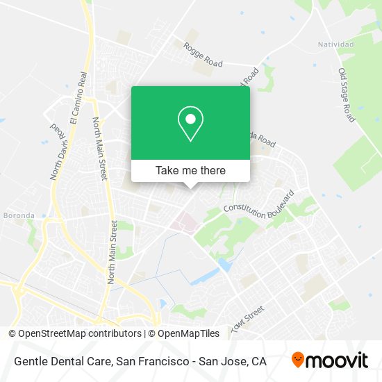 Mapa de Gentle Dental Care