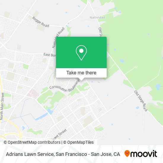 Mapa de Adrians Lawn Service