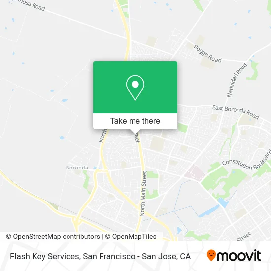 Flash Key Services map