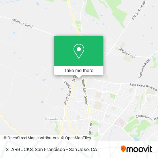 Mapa de STARBUCKS
