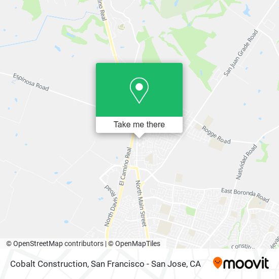 Mapa de Cobalt Construction