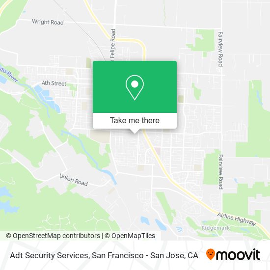 Adt Security Services map