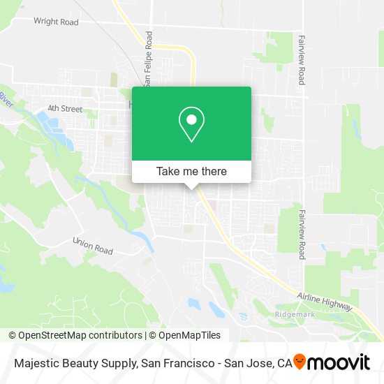 Majestic Beauty Supply map