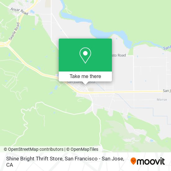 Shine Bright Thrift Store map