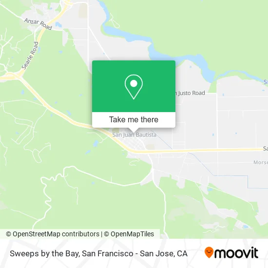 Sweeps by the Bay map