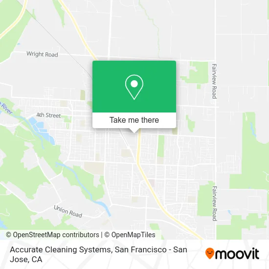 Accurate Cleaning Systems map