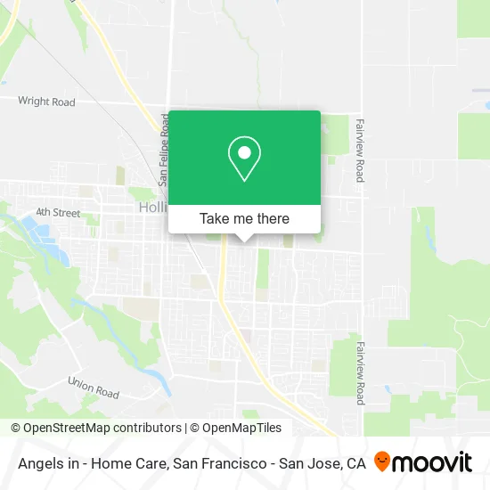 Mapa de Angels in - Home Care